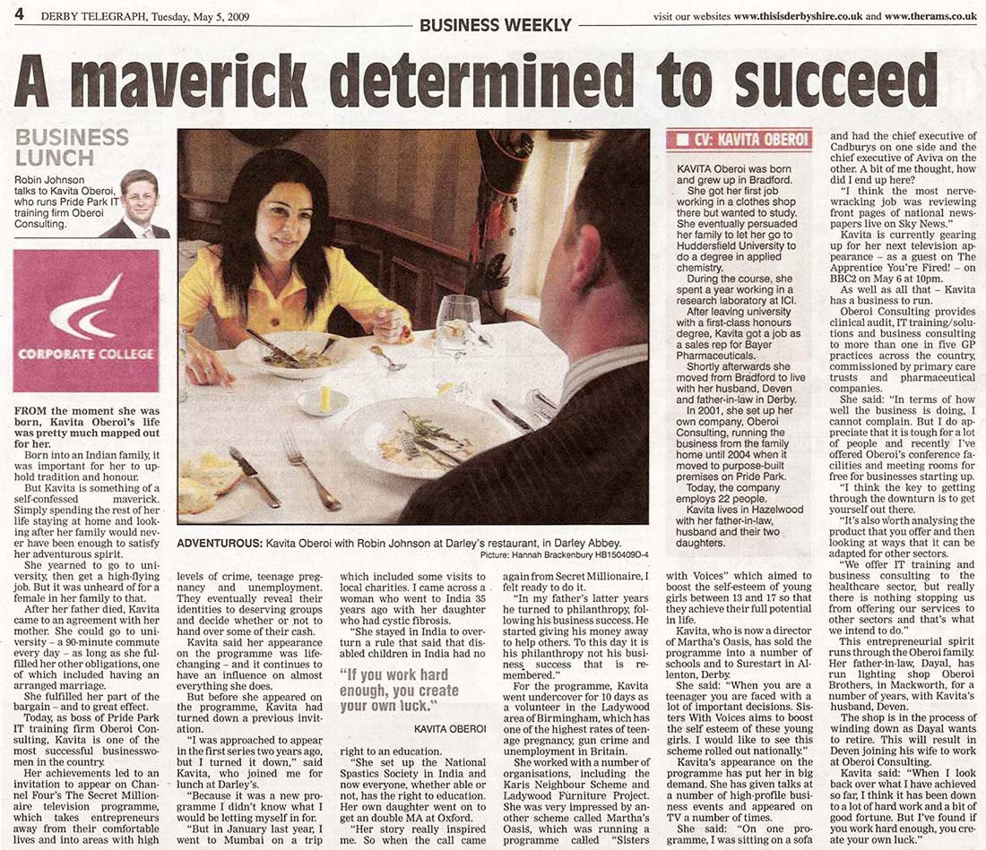 A Maverick Determined to Succeed