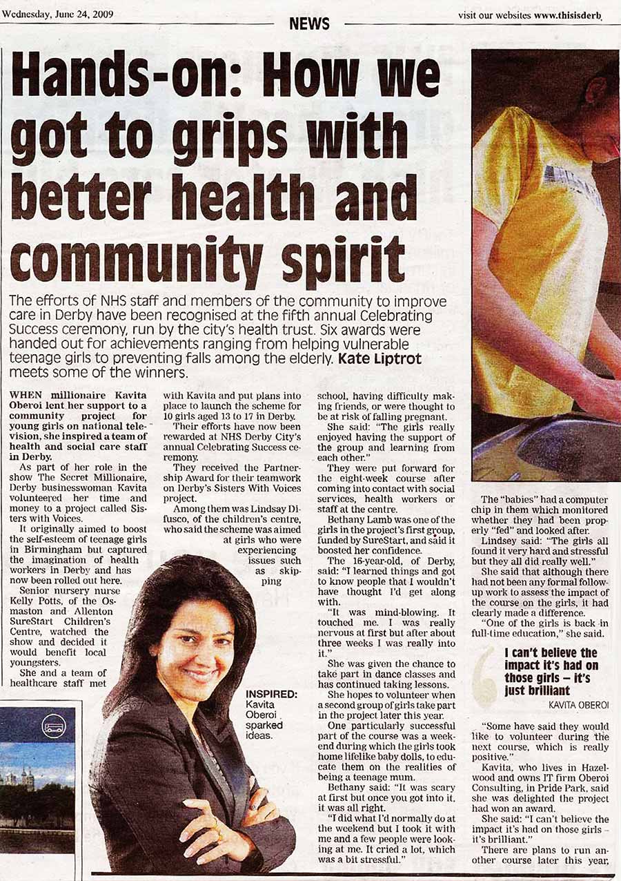 How We Got To Grips With Better Health and Community Spirit