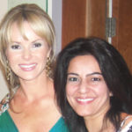 Kavita Oberoi with Amanda Holden