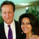 Kavita Oberoi with David Cameron