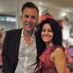 Kavita Oberoi with Duncan Bannatyne