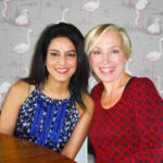 "Secret Millionaire" Kavita Oberoi with Lowri Turner