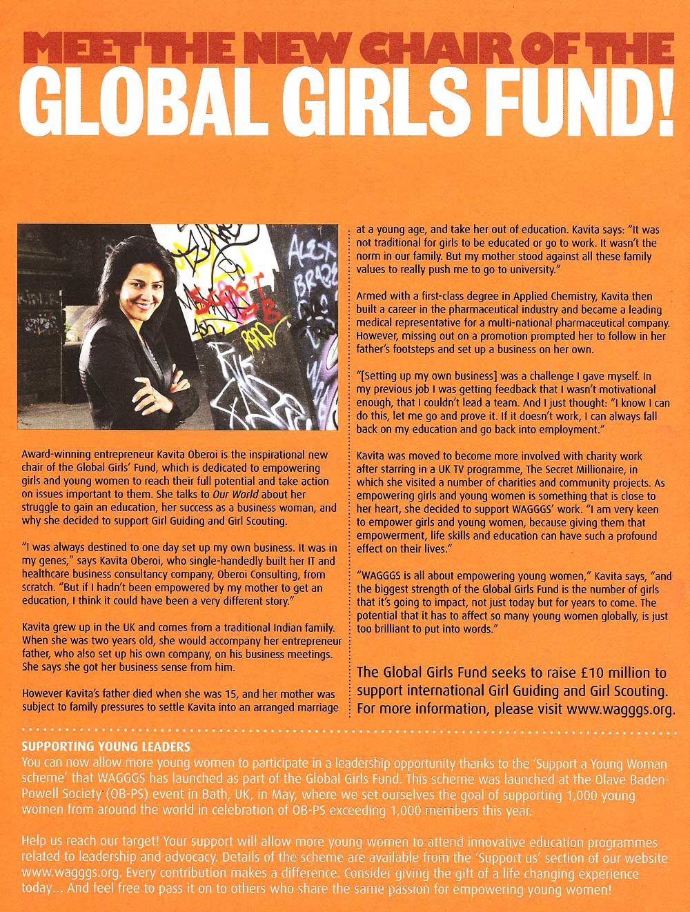 Meet the New Head of the Global Girls Fund