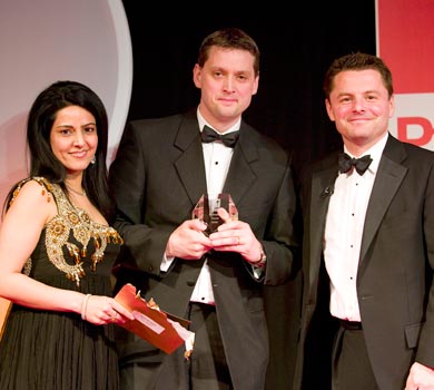 Pharmafield Awards 2008 with Chris Hollins