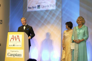 Prince Charles presenting AWA Awards 2005