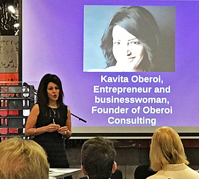 D2N2 Business Breakfasts - Kavita Oberoi OBE