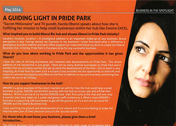 A Guiding Light in Pride Park - Kavita Oberoi OBE