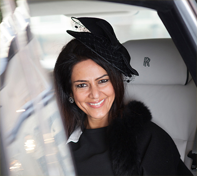 Kavita in Rolls-Royce