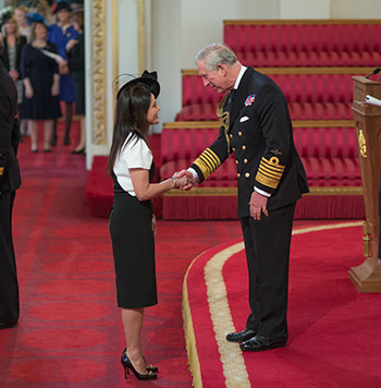 Order of the British Empire (OBE) 2014
